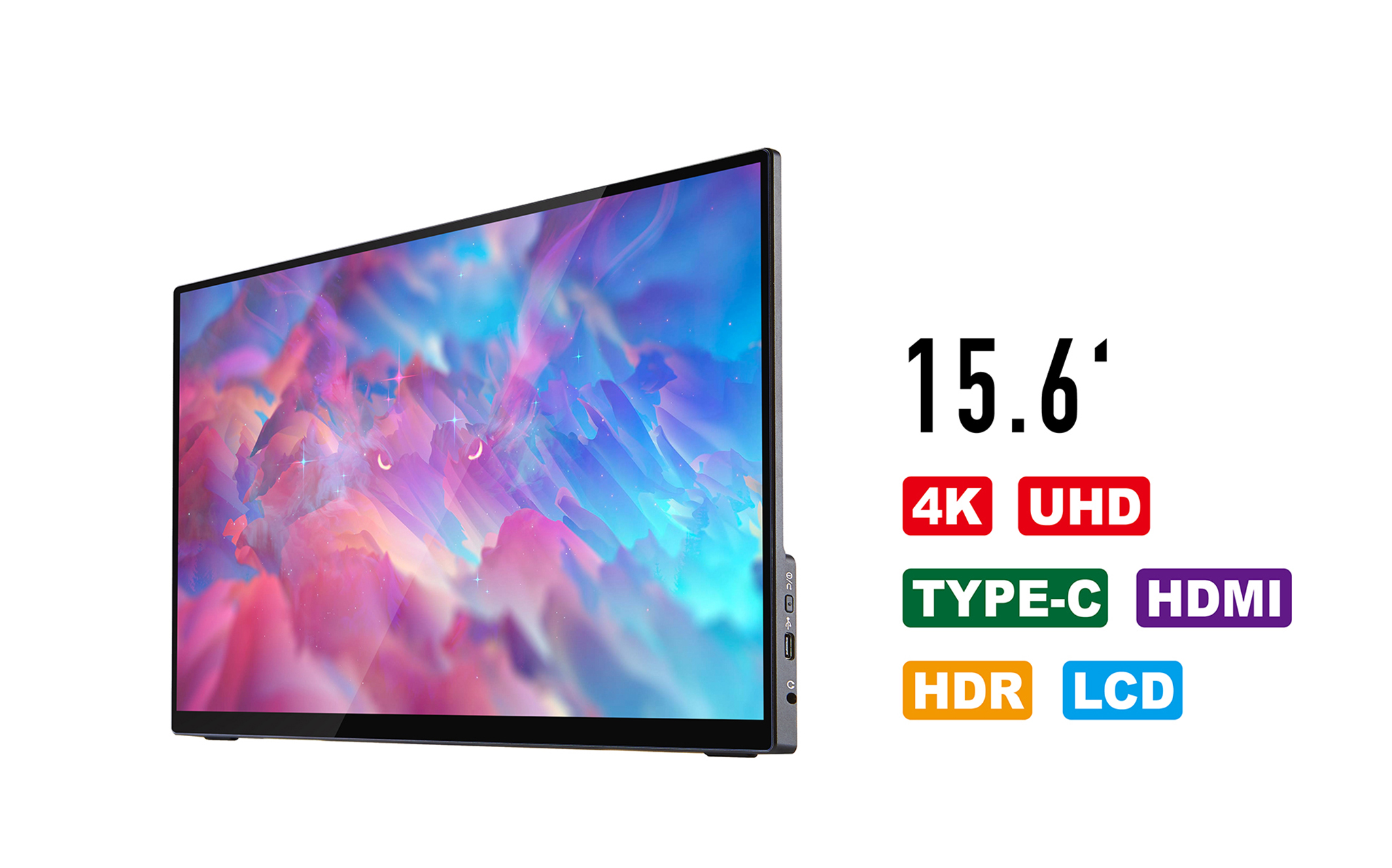 15.6' 4K UHD HDR Portable Monitor BlazeLab